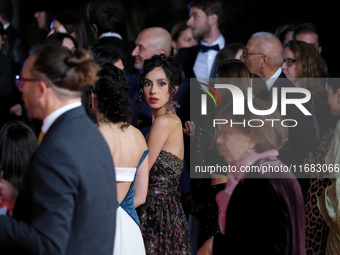 Catayoune Ahmadi attends the ''Reading Lolita In Tehran'' red carpet during the 19th Rome Film Festival at Auditorium Parco Della Musica in...