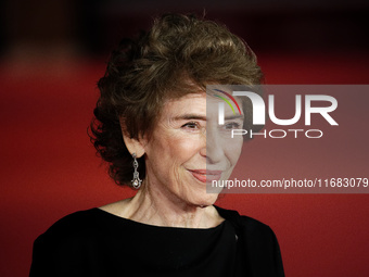 Writer Azar Nafisi attends the ''Reading Lolita In Tehran'' red carpet during the 19th Rome Film Festival at Auditorium Parco Della Musica i...