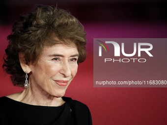 Writer Azar Nafisi attends the ''Reading Lolita In Tehran'' red carpet during the 19th Rome Film Festival at Auditorium Parco Della Musica i...