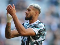 Joelinton of Newcastle United plays during the Premier League match between Newcastle United and Brighton and Hove Albion at St. James's Par...