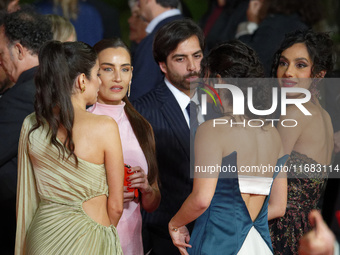 Lara Dalileh Wolf attends the ''Reading Lolita In Tehran'' red carpet during the 19th Rome Film Festival at Auditorium Parco Della Musica in...