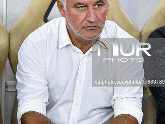 Christophe Galtier, head coach of Al Duhail FC, looks on before the Ooredoo Qatar Stars League 24/25 match between Al Ahli SC and Al Duhail...