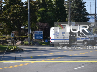 One woman is dead, and two other women and a man are injured in a mass shooting in Brampton, Ontario, Canada, on October 19, 2024. On Saturd...