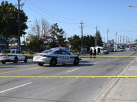 One woman is dead, and two other women and a man are injured in a mass shooting in Brampton, Ontario, Canada, on October 19, 2024. On Saturd...