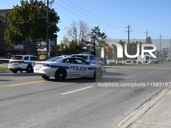 One woman is dead, and two other women and a man are injured in a mass shooting in Brampton, Ontario, Canada, on October 19, 2024. On Saturd...