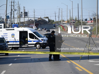 One woman is dead, and two other women and a man are injured in a mass shooting in Brampton, Ontario, Canada, on October 19, 2024. On Saturd...