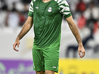 Bahaa Mamdouh Ellethy of Al Ahli SC plays in the Ooredoo Qatar Stars League 24/25 match between Al Ahli SC and Al Duhail SC at Al Thumama St...