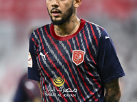 Edmilson Junior of Al Duhail FC plays in the Ooredoo Qatar Stars League 24/25 match between Al Ahli SC and Al Duhail SC at Al Thumama Stadiu...