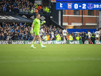 Michael Keane of Everton celebrates with teammates after making it 2-0 during the Premier League match between Ipswich Town and Everton at P...