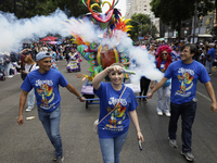 The monumental alebrijes route takes place on Saturday, October 19, 2024, from the Zocalo of Mexico City to Paseo de la Reforma, coinciding...