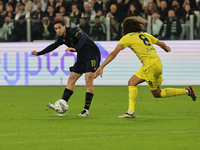 Kenan Yildiz participates in the Serie A 2024-2025 match between Juventus and Lazio in Turin, Italy, on October 19, 2024. (