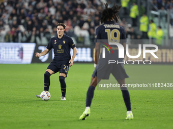 Nicolo Fagioli during the Serie A 2024-2025 match between Juventus and Lazio in Turin, Italy, on October 19, 2024 (