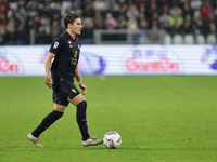 Nicolo Fagioli during the Serie A 2024-2025 match between Juventus and Lazio in Turin, Italy, on October 19, 2024 (