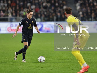 Nicolo Fagioli during the Serie A 2024-2025 match between Juventus and Lazio in Turin, Italy, on October 19, 2024 (