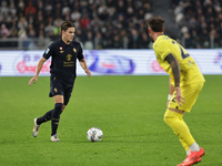 Nicolo Fagioli during the Serie A 2024-2025 match between Juventus and Lazio in Turin, Italy, on October 19, 2024 (