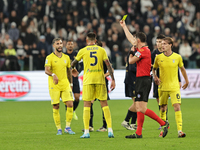 Matias Vecino participates in the Serie A 2024-2025 match between Juventus and Lazio in Turin, Italy, on October 19, 2024 (