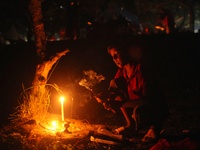 People celebrate the 135th death anniversary of Fakir Lalon, the spiritual mystic of the subcontinent and the Baul king, during a three-day...