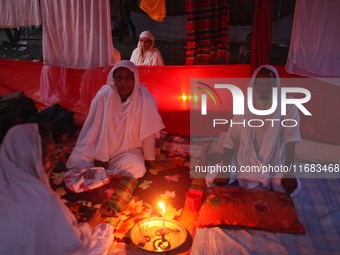 People celebrate the 135th death anniversary of Fakir Lalon, the spiritual mystic of the subcontinent and the Baul king, during a three-day...