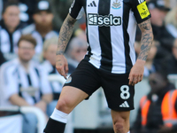 Sandro Tonali of Newcastle United participates in the Premier League match between Newcastle United and Brighton and Hove Albion at St. Jame...