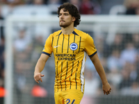 Ferdi Kadioglu of Brighton and Hove Albion plays during the Premier League match between Newcastle United and Brighton and Hove Albion at St...