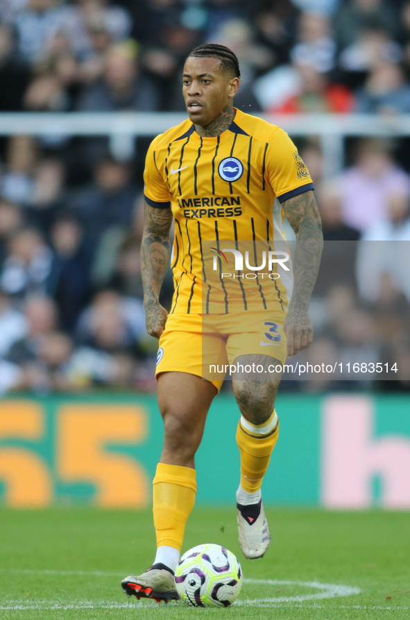 Brighton and Hove Albion's Igor plays during the Premier League match between Newcastle United and Brighton and Hove Albion at St. James's P...