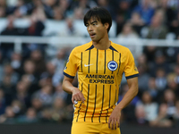 Kaoru Mitoma of Brighton and Hove Albion plays during the Premier League match between Newcastle United and Brighton and Hove Albion at St....