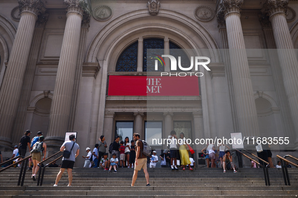 The Metropolitan Museum of Art in New York City, United States of America on July 15th, 2024. 