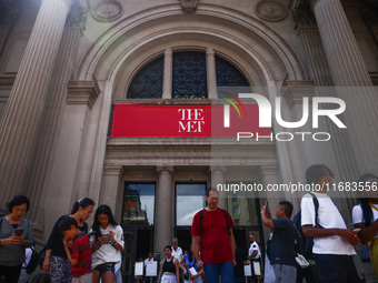 The Metropolitan Museum of Art in New York City, United States of America on July 15th, 2024. (