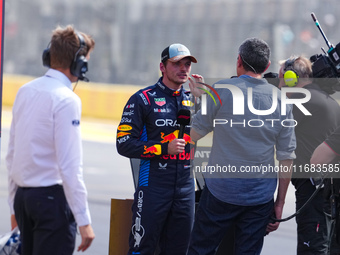 Max Verstappen of the Netherlands drives the Oracle Red Bull Racing RB20 Honda RBPT during the Formula 1 Pirelli United States Grand Prix 20...