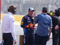 Max Verstappen of the Netherlands drives the Oracle Red Bull Racing RB20 Honda RBPT during the Formula 1 Pirelli United States Grand Prix 20...