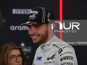 Esteban Ocon of France drives the (31) BWT Alpine F1 Team A524 Renault during the Formula 1 Pirelli United States Grand Prix 2024 in Austin,...