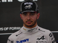 Esteban Ocon of France drives the (31) BWT Alpine F1 Team A524 Renault during the Formula 1 Pirelli United States Grand Prix 2024 in Austin,...