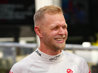 Kevin Magnussen of Denmark drives the (20) MoneyGram Haas F1 Team VF-24 Ferrari during the Formula 1 Pirelli United States Grand Prix 2024 i...