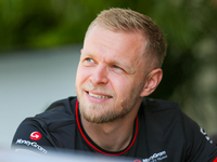 Kevin Magnussen of Denmark drives the (20) MoneyGram Haas F1 Team VF-24 Ferrari during the Formula 1 Pirelli United States Grand Prix 2024 i...