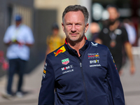 Christian Horner, Team Principal of Oracle Red Bull Racing, is present during the Formula 1 Pirelli United States Grand Prix 2024 in Austin,...