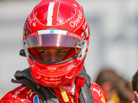 Charles Leclerc of Monaco drives the (16) Scuderia Ferrari SF-24 Ferrari during the Formula 1 Pirelli United States Grand Prix 2024 in Austi...