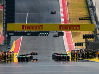 The Sprint race starts during the Formula 1 Pirelli United States Grand Prix 2024 in Austin, USA, on October 19, 2024. (