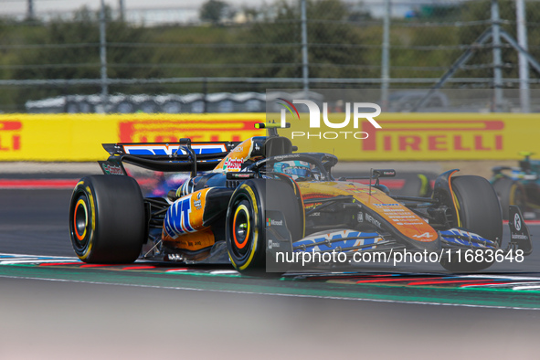 Pierre Gasly of France drives the (10) BWT Alpine F1 Team A524 Renault during the Formula 1 Pirelli United States Grand Prix 2024 in Austin,...