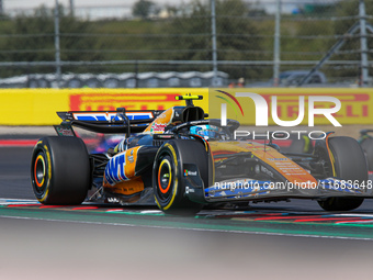 Pierre Gasly of France drives the (10) BWT Alpine F1 Team A524 Renault during the Formula 1 Pirelli United States Grand Prix 2024 in Austin,...