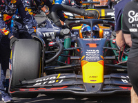 Max Verstappen of the Netherlands drives the Oracle Red Bull Racing RB20 Honda RBPT during the Formula 1 Pirelli United States Grand Prix 20...