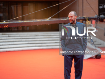 Ralph Fiennes attends the ''The Return'' red carpet during the 19th Rome Film Festival at Auditorium Parco Della Musica in Rome, Italy, on O...