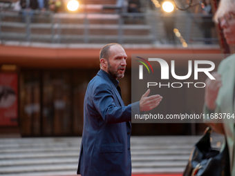 Ralph Fiennes attends the ''The Return'' red carpet during the 19th Rome Film Festival at Auditorium Parco Della Musica in Rome, Italy, on O...