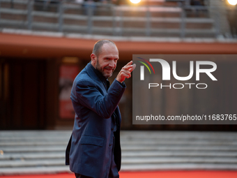 Ralph Fiennes attends the ''The Return'' red carpet during the 19th Rome Film Festival at Auditorium Parco Della Musica in Rome, Italy, on O...