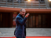 Ralph Fiennes attends the ''The Return'' red carpet during the 19th Rome Film Festival at Auditorium Parco Della Musica in Rome, Italy, on O...