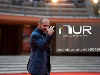 Ralph Fiennes attends the ''The Return'' red carpet during the 19th Rome Film Festival at Auditorium Parco Della Musica in Rome, Italy, on O...