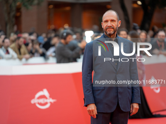 Ralph Fiennes attends the ''The Return'' red carpet during the 19th Rome Film Festival at Auditorium Parco Della Musica in Rome, Italy, on O...