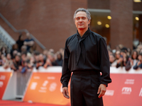 Claudio Santamaria attends the ''The Return'' red carpet during the 19th Rome Film Festival at Auditorium Parco Della Musica in Rome, Italy,...