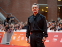 Claudio Santamaria attends the ''The Return'' red carpet during the 19th Rome Film Festival at Auditorium Parco Della Musica in Rome, Italy,...