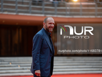 Ralph Fiennes attends the ''The Return'' red carpet during the 19th Rome Film Festival at Auditorium Parco Della Musica in Rome, Italy, on O...