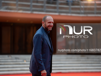 Ralph Fiennes attends the ''The Return'' red carpet during the 19th Rome Film Festival at Auditorium Parco Della Musica in Rome, Italy, on O...